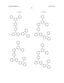 ORGANIC ELECTROLUMINESCENCE ELEMENT AND MATERIAL FOR ORGANIC     ELECTROLUMINESCENCE ELEMENT diagram and image