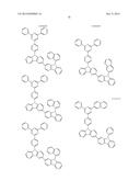 ORGANIC ELECTROLUMINESCENCE ELEMENT AND MATERIAL FOR ORGANIC     ELECTROLUMINESCENCE ELEMENT diagram and image