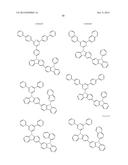 ORGANIC ELECTROLUMINESCENCE ELEMENT AND MATERIAL FOR ORGANIC     ELECTROLUMINESCENCE ELEMENT diagram and image