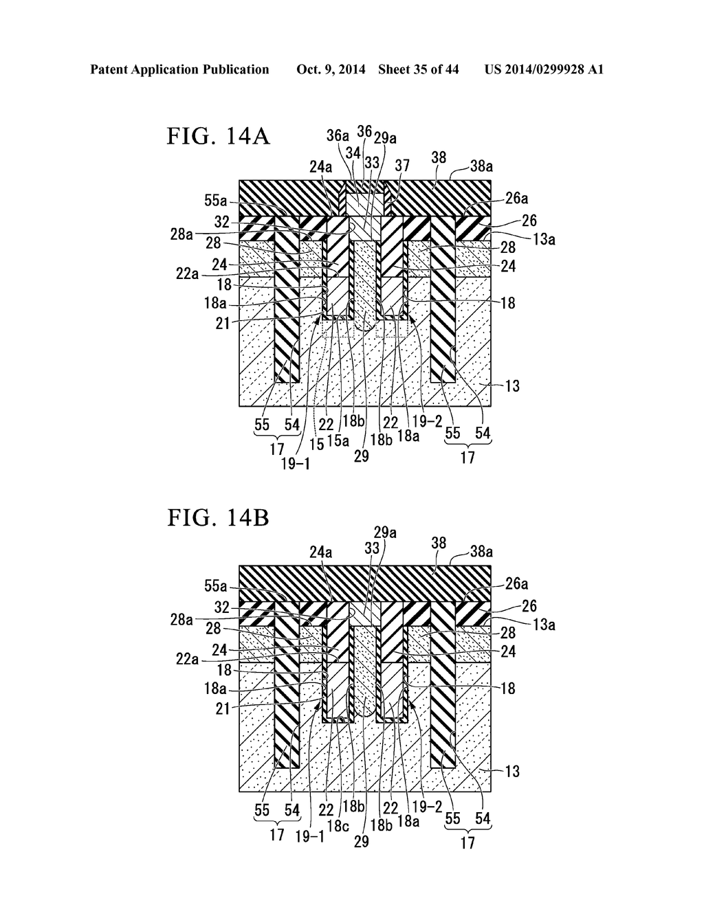 SEMICONDUCTOR DEVICE AND METHOD OF FORMING THE SAME - diagram, schematic, and image 36
