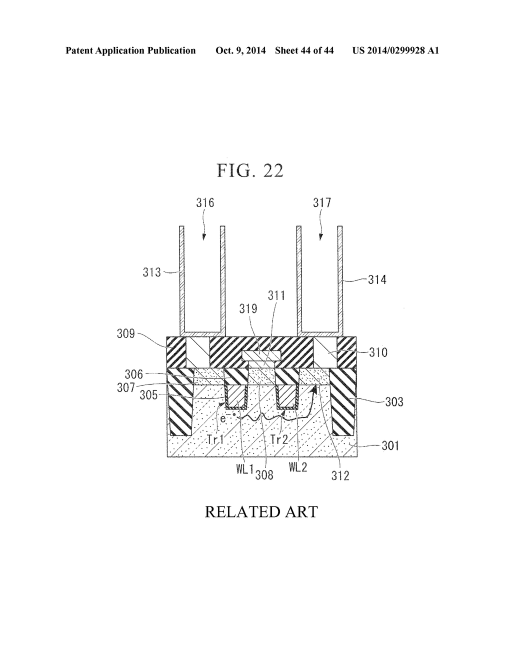 SEMICONDUCTOR DEVICE AND METHOD OF FORMING THE SAME - diagram, schematic, and image 45