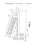 Method and apparatus for manufacturing waterproof footwear with attached     compressible lining diagram and image