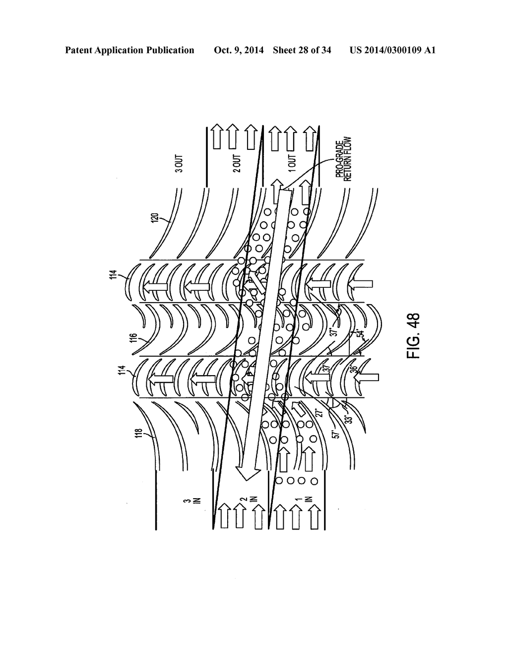 SYSTEM AND METHOD OF WRAPPING FLOW IN A FLUID WORKING APPARATUS - diagram, schematic, and image 29