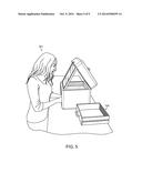 Cosmetic Box with Fan and Nail Drying Apparatus diagram and image