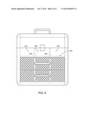 Cosmetic Box with Fan and Nail Drying Apparatus diagram and image