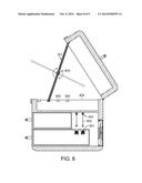 Cosmetic Box with Fan and Nail Drying Apparatus diagram and image