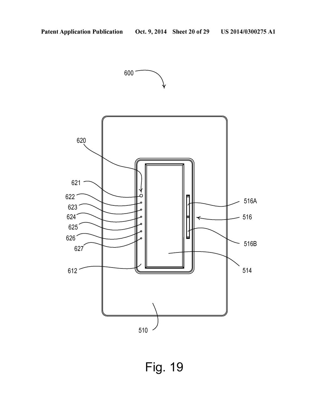 Control Device for Providing A Visual Indication of Energy Savings and     Usage Information - diagram, schematic, and image 21