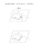 PORTABLE DEVICE PROVIDING A REFLECTION IMAGE AND METHOD OF CONTROLLING THE     SAME diagram and image