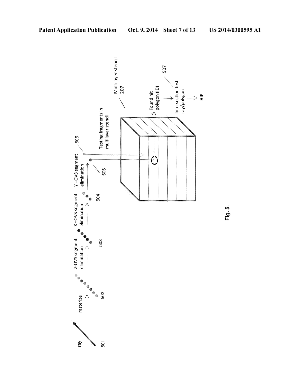 Collision-culling of Lines over Polygons - diagram, schematic, and image 08