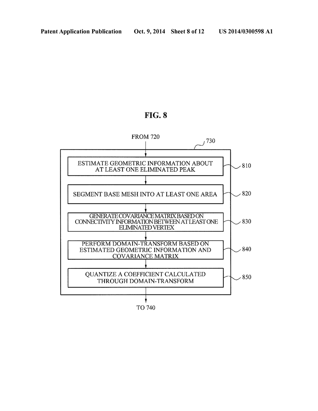 APPARATUS AND METHOD FOR CODING A THREE DIMENSIONAL MESH - diagram, schematic, and image 09