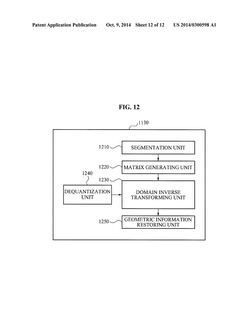 APPARATUS AND METHOD FOR CODING A THREE DIMENSIONAL MESH - diagram, schematic, and image 13