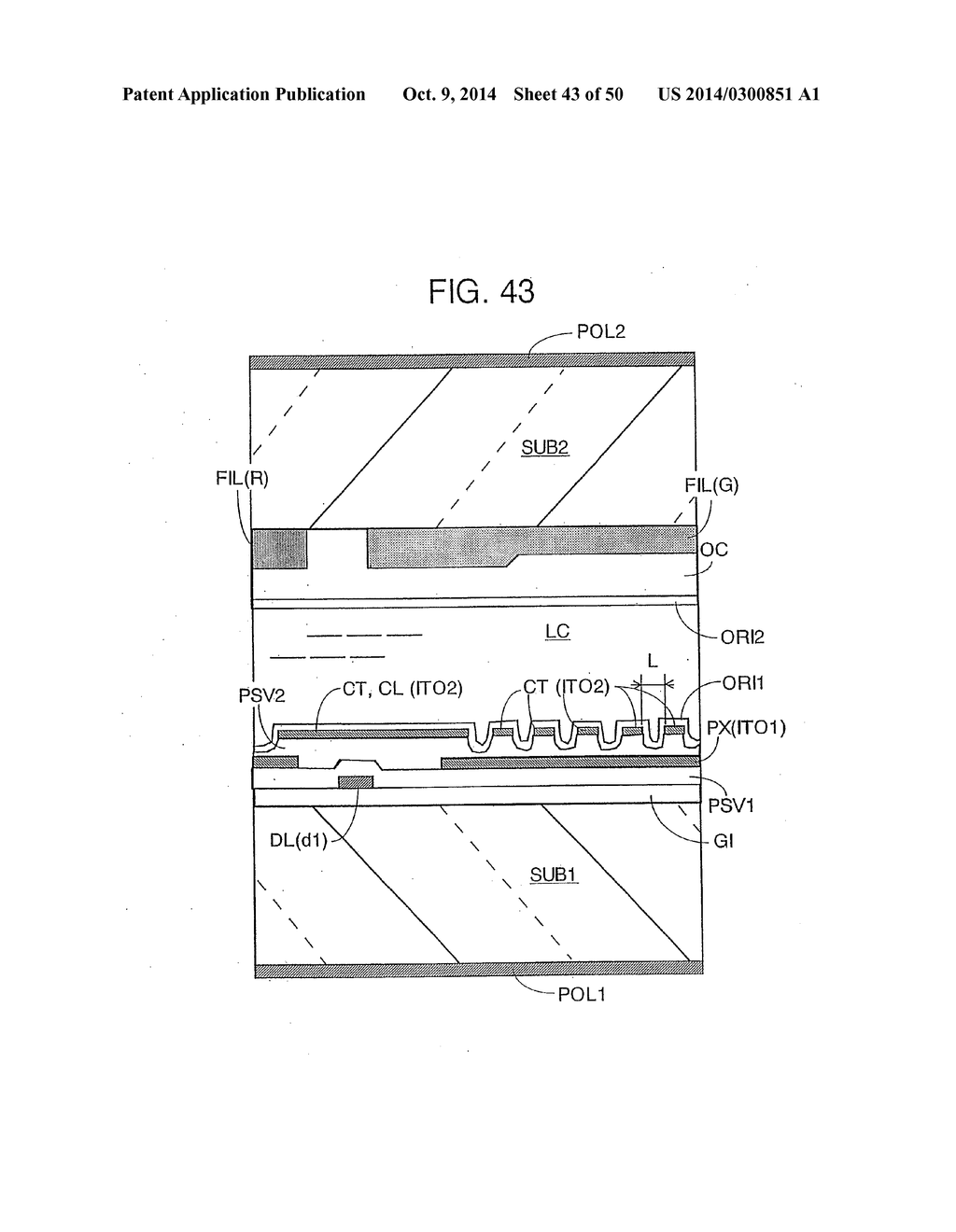 Liquid Crystal Display Device - diagram, schematic, and image 44