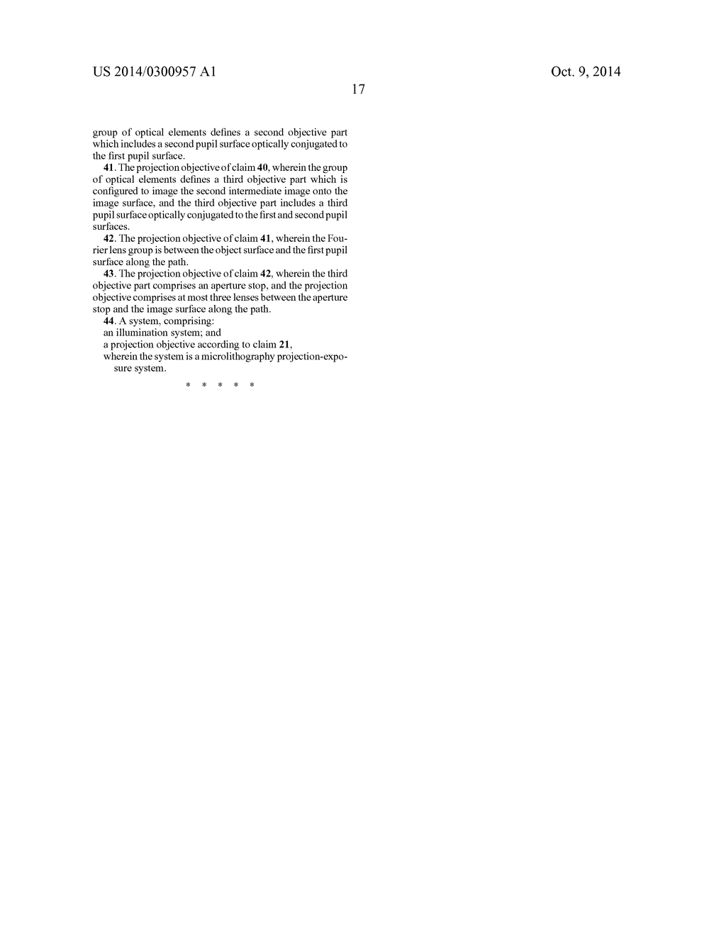 CATADIOPTRIC PROJECTION OBJECTIVE WITH PUPIL CORRECTION - diagram, schematic, and image 34