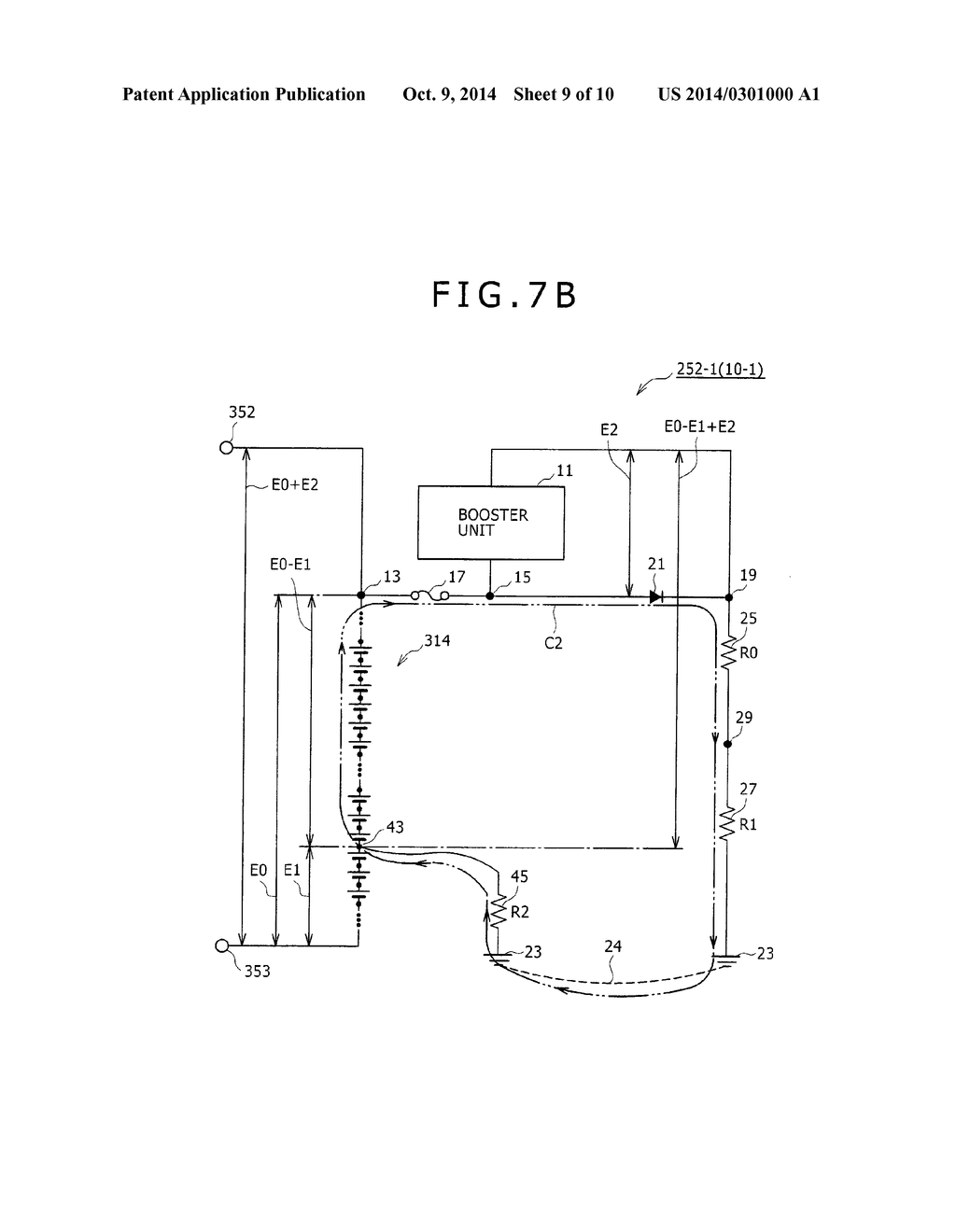 Battery System and Ground Fault Detecting Device - diagram, schematic, and image 10