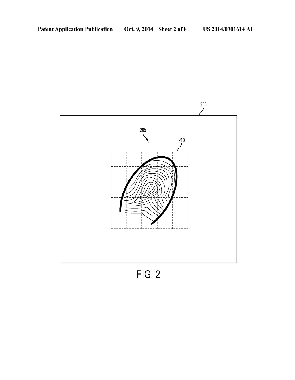 Enrollment Using Synthetic Fingerprint Image and Fingerprint Sensing     Systems - diagram, schematic, and image 03