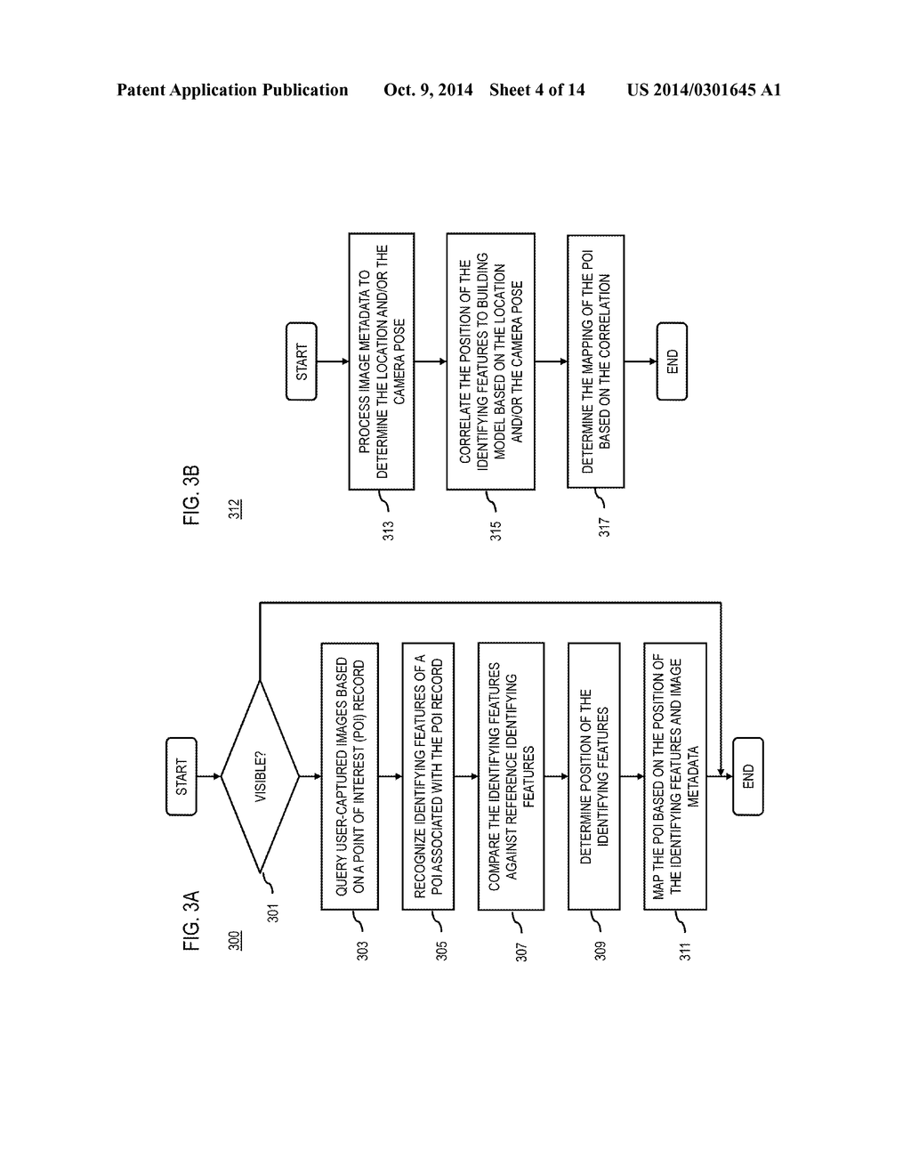 METHOD AND APPARATUS FOR MAPPING A POINT OF INTEREST BASED ON     USER-CAPTURED IMAGES - diagram, schematic, and image 05