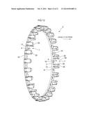 PRONG TYPE CAGE FOR DOUBLE ROW ROLLER BEARING AND DOUBLE ROW ROLLER     BEARING diagram and image