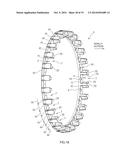 PRONG TYPE CAGE FOR DOUBLE ROW ROLLER BEARING AND DOUBLE ROW ROLLER     BEARING diagram and image