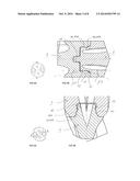 TOOL HEAD FOR ROTARY CUTTING TOOL AND ROTARY CUTTING TOOL INCLUDING SAME diagram and image