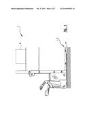 Stacker and Method for Displacing Goods diagram and image