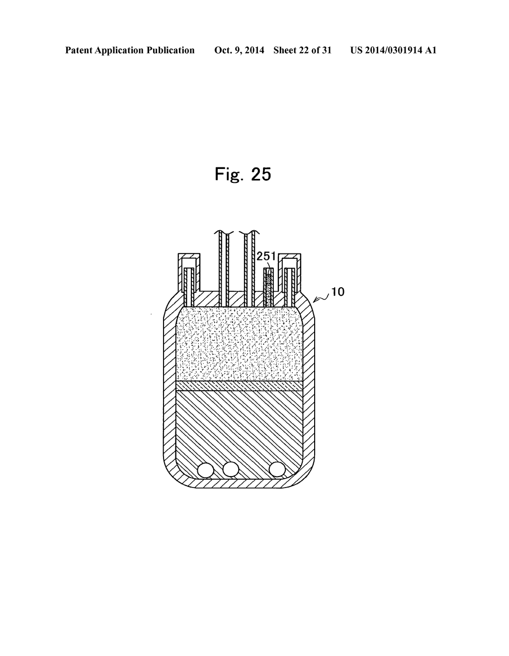 CONTAINER FOR PREPARING SERUM AND REGENERATIVE MEDICAL PROCESS USING THE     SAME - diagram, schematic, and image 23