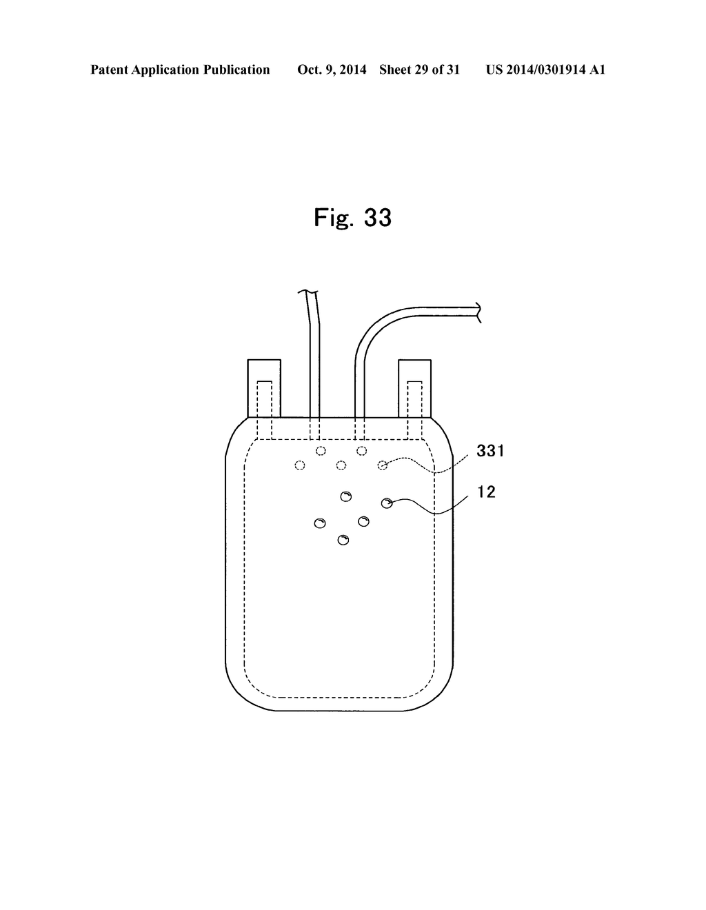 CONTAINER FOR PREPARING SERUM AND REGENERATIVE MEDICAL PROCESS USING THE     SAME - diagram, schematic, and image 30