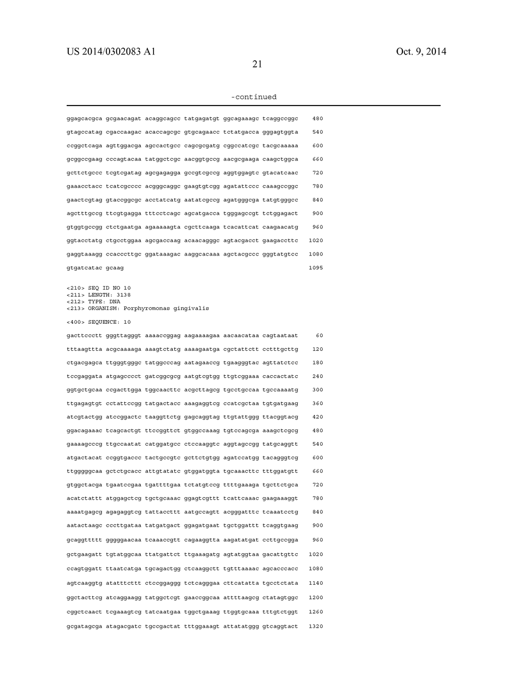 PORPHYROMONAS GINGIVALIS POLYPEPTIDES AND NUCLEOTIDES - diagram, schematic, and image 22