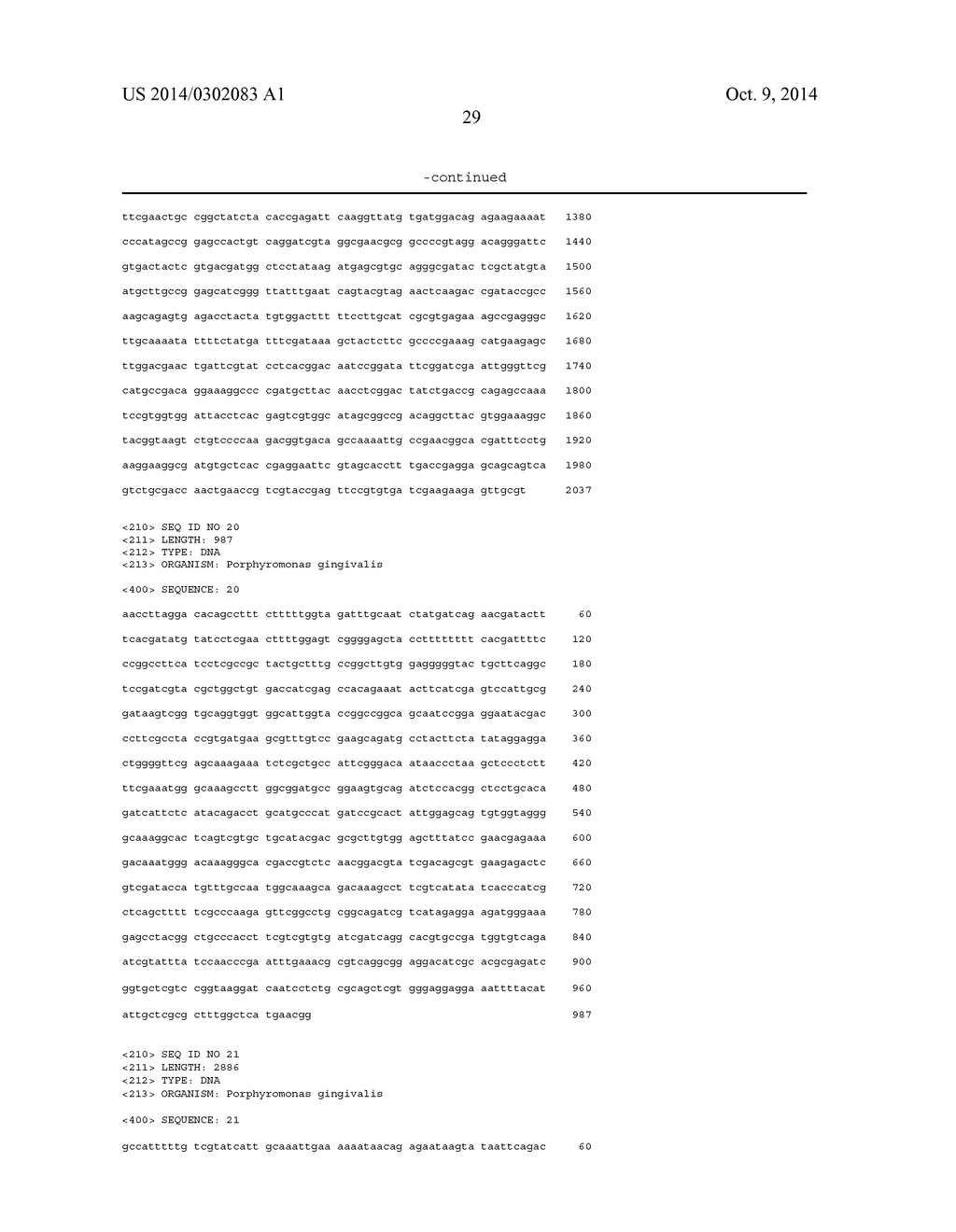 PORPHYROMONAS GINGIVALIS POLYPEPTIDES AND NUCLEOTIDES - diagram, schematic, and image 30