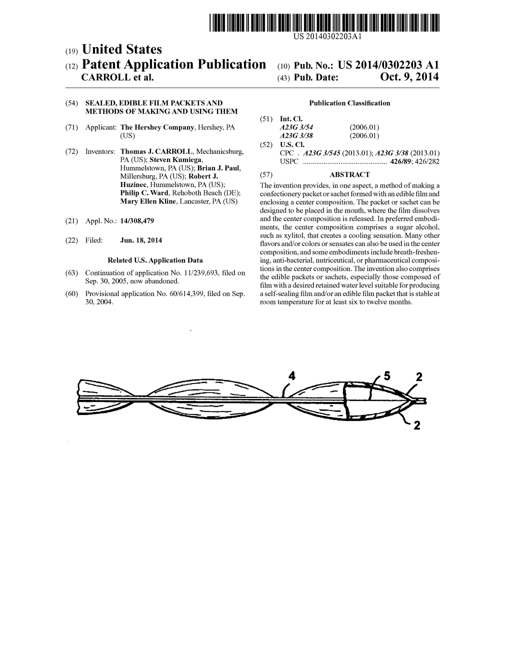 Sealed, Edible Film Packets and Methods of Making and Using Them - diagram, schematic, and image 01