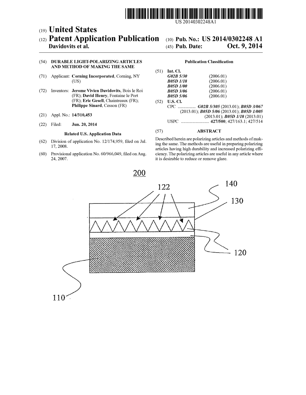 DURABLE LIGHT-POLARIZING ARTICLES AND METHOD OF MAKING THE SAME - diagram, schematic, and image 01