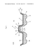 MOLDED INTERIOR MATERIAL FOR VEHICLE AND MANUFACTURING METHOD THEREOF diagram and image