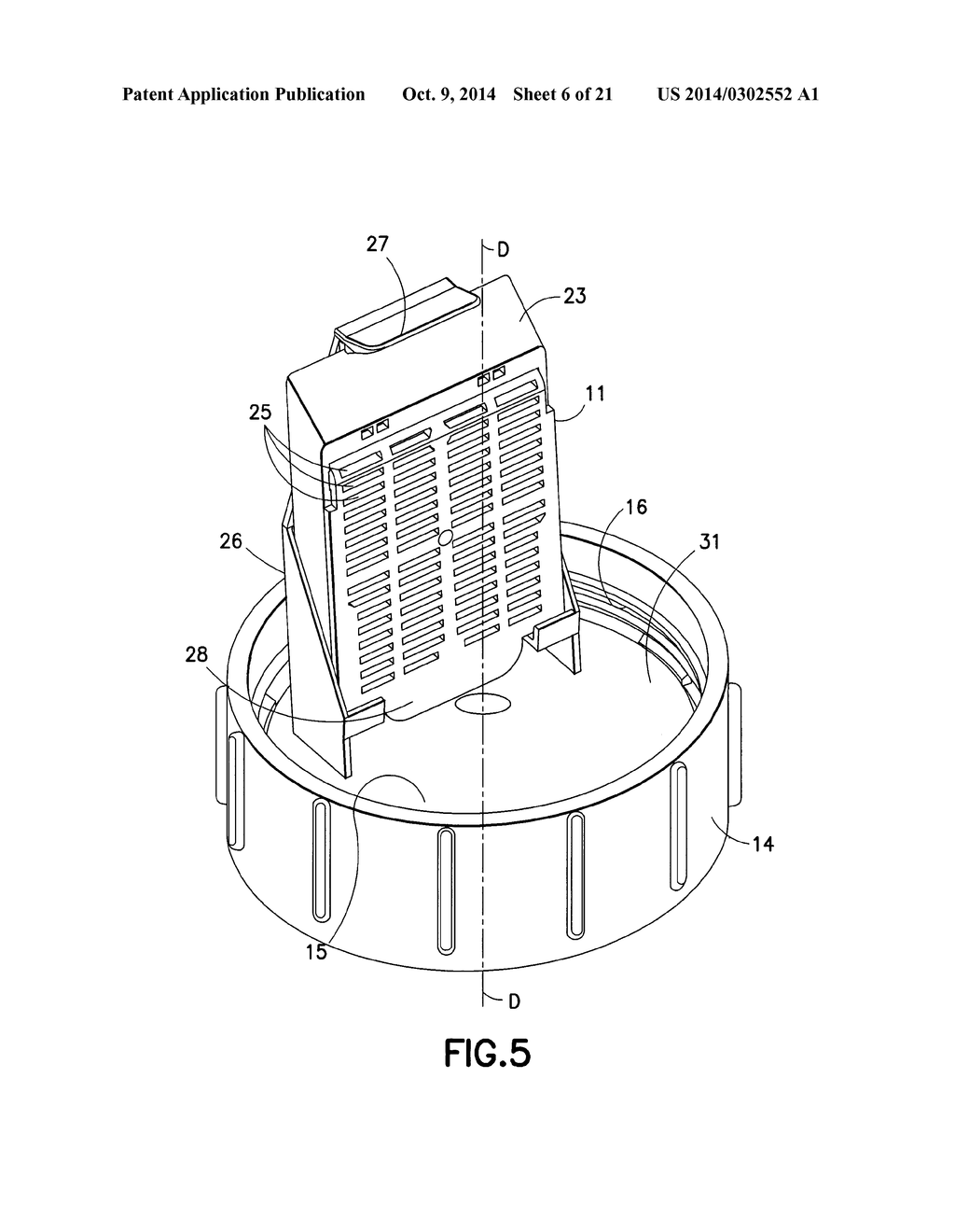 Multi-Chambered Tissue Containment System for Molecular and Histology     Diagnostics - diagram, schematic, and image 07