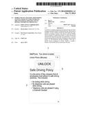 MOBILE DEVICE TRACKING MONITORING SYSTEM AND DEVICE FOR ENFORCING     ORGANIZATIONAL POLICIES AND NO DISTRACTED DRIVING PROTOCOLS diagram and image