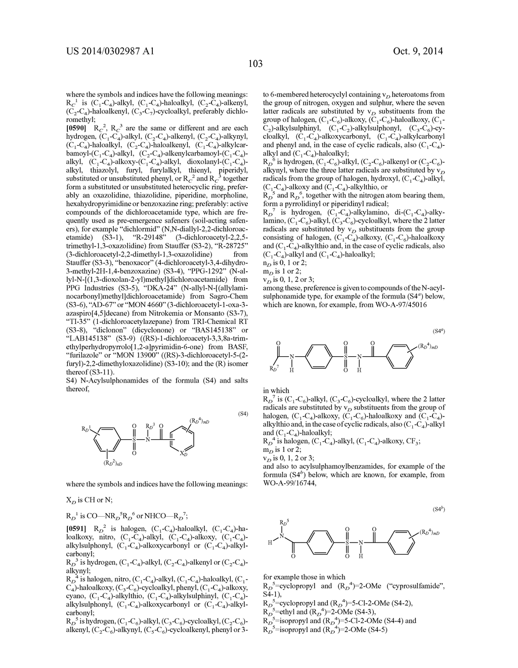 USE OF SUBSTITUTED ISOQUINOLINONES, ISOQUINOLINDIONES, ISOQUINOLINTRIONES     AND DIHYDROISOQUINOLINONES OR IN EACH CASE SALTS THEREOF AS ACTIVE AGENTS     AGAINST ABIOTIC STRESS IN PLANTS - diagram, schematic, and image 104