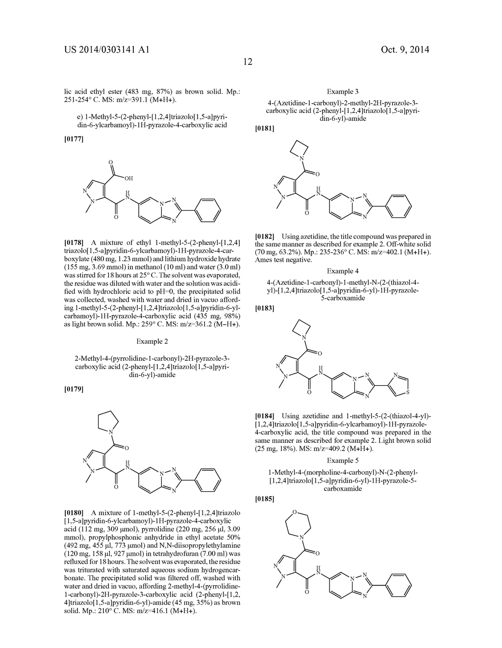 TRIAZOLOPYRIDINE COMPOUNDS - diagram, schematic, and image 13