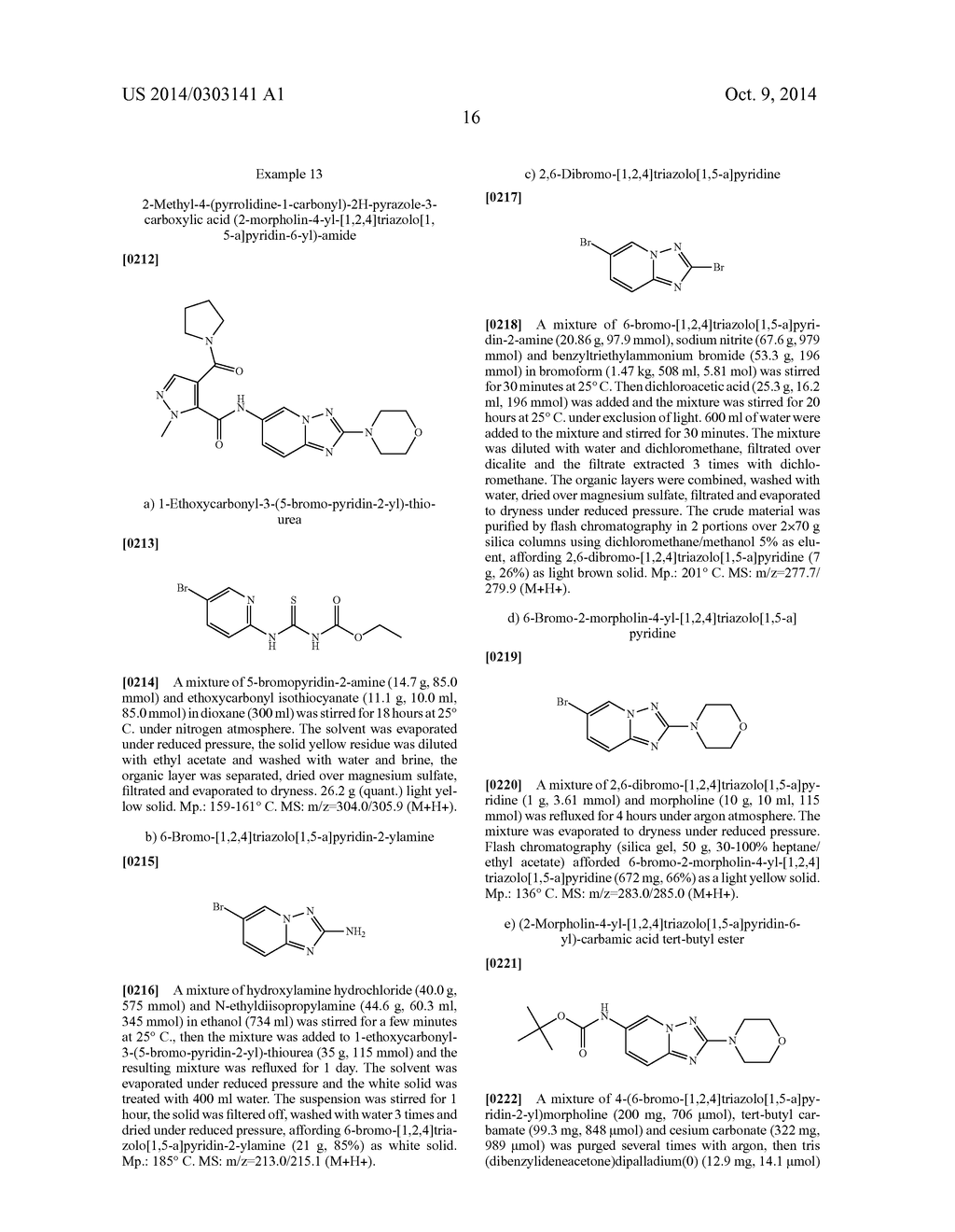 TRIAZOLOPYRIDINE COMPOUNDS - diagram, schematic, and image 17