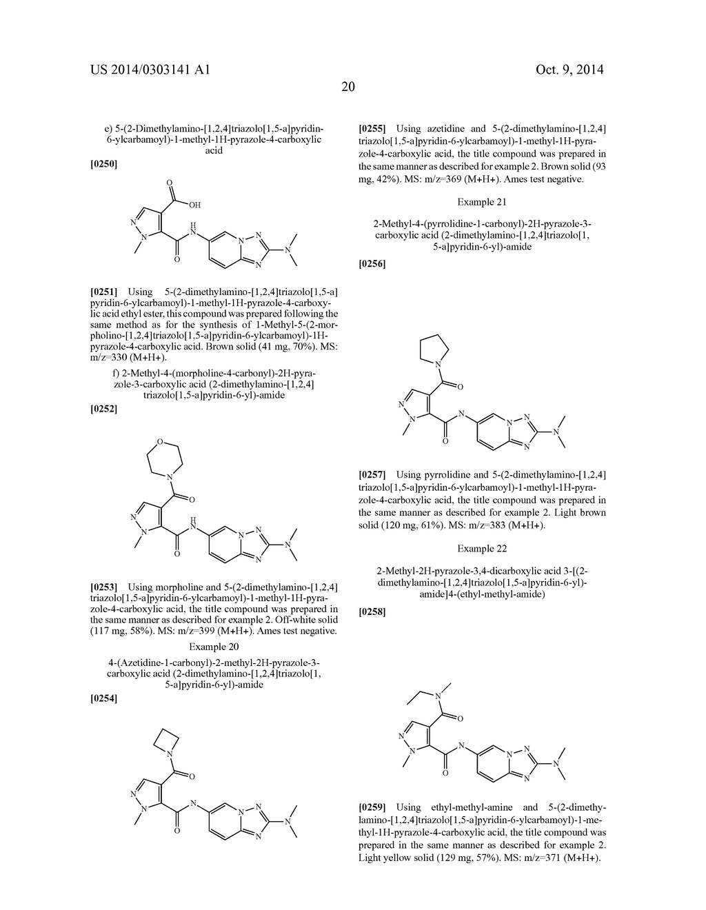 TRIAZOLOPYRIDINE COMPOUNDS - diagram, schematic, and image 21