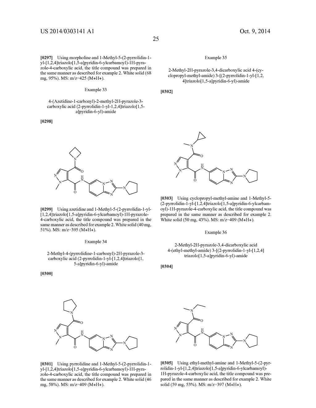 TRIAZOLOPYRIDINE COMPOUNDS - diagram, schematic, and image 26