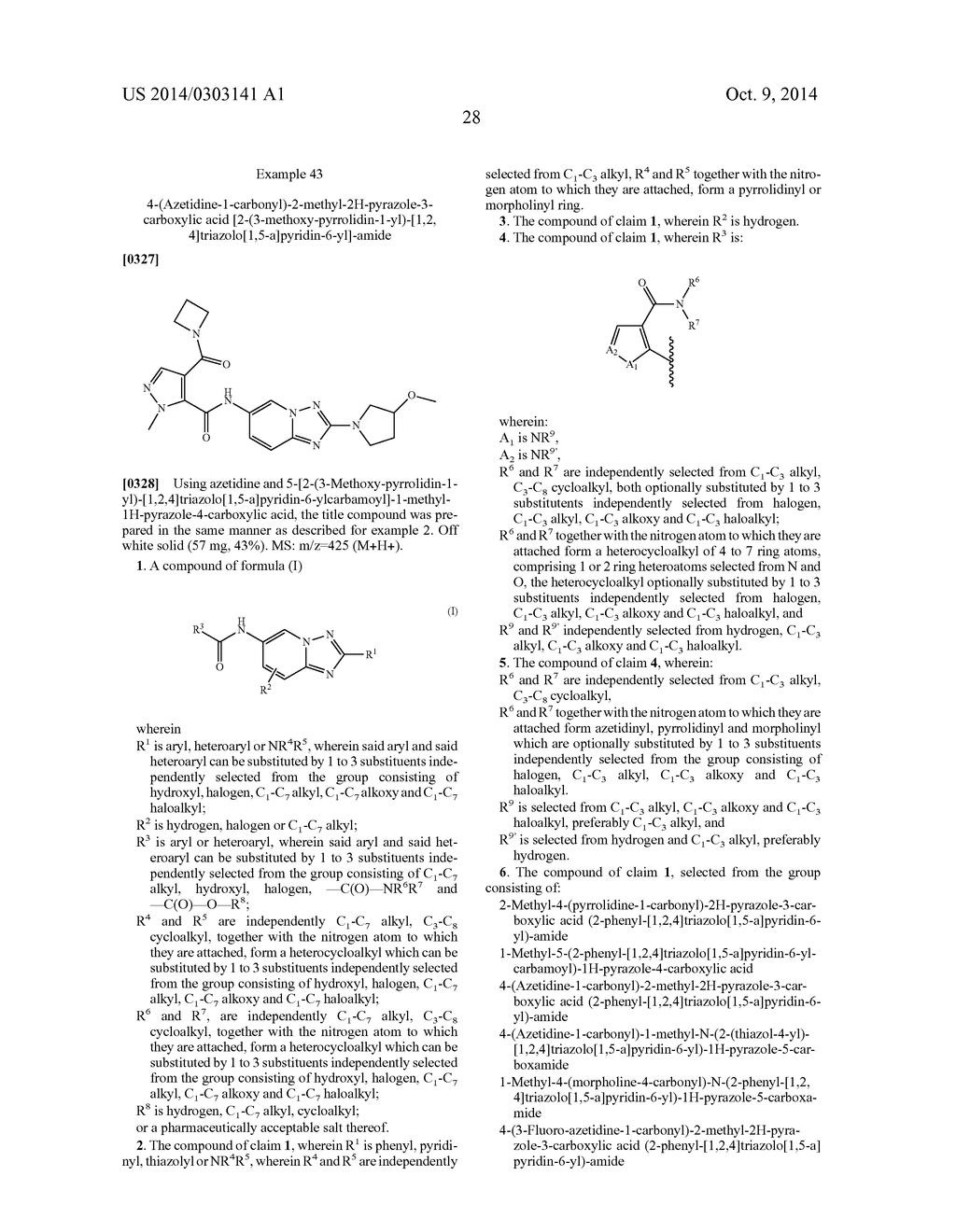 TRIAZOLOPYRIDINE COMPOUNDS - diagram, schematic, and image 29