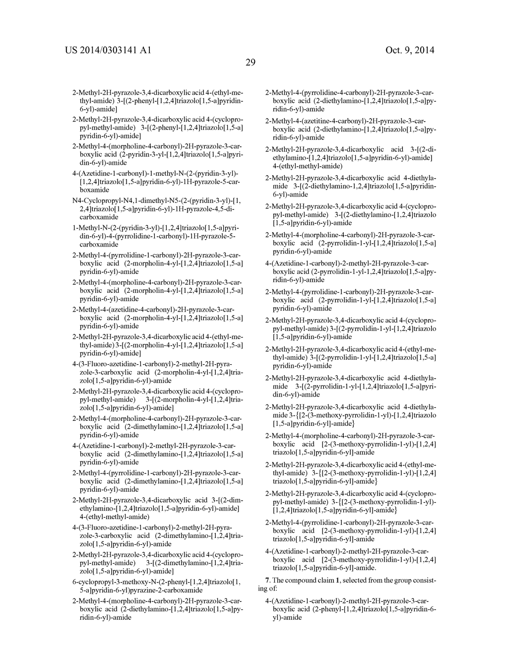 TRIAZOLOPYRIDINE COMPOUNDS - diagram, schematic, and image 30