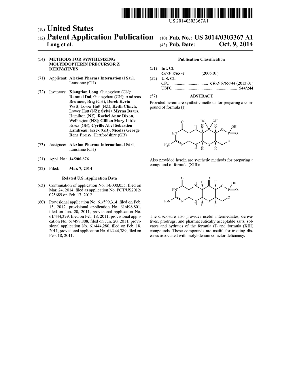 Methods for Synthesizing Molybdopterin Precursor Z Derivatives - diagram, schematic, and image 01