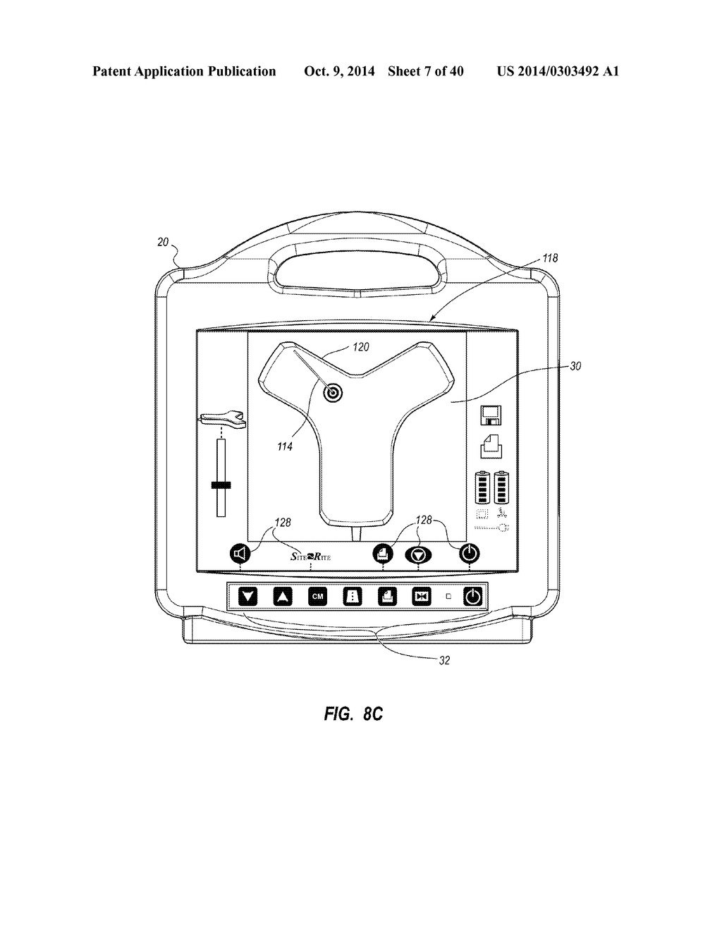 System for Placement of a Catheter Including a Signal-Generating Stylet - diagram, schematic, and image 08