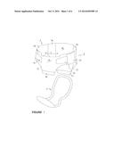 FIXING AND CARRYING DEVICE FOR A DISPOSABLE ABSORBENT INCONTINENCE PAD diagram and image