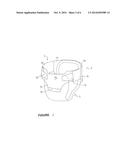 FIXING AND CARRYING DEVICE FOR A DISPOSABLE ABSORBENT INCONTINENCE PAD diagram and image