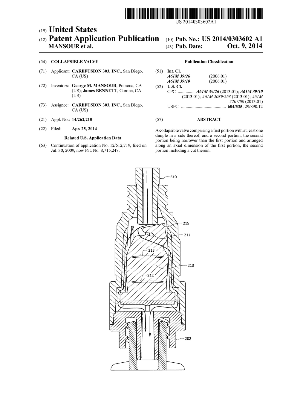 COLLAPSIBLE VALVE - diagram, schematic, and image 01