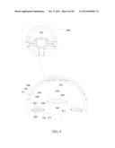 LIGHT-BASED TOUCH CONTROLS ON A STEERING WHEEL diagram and image