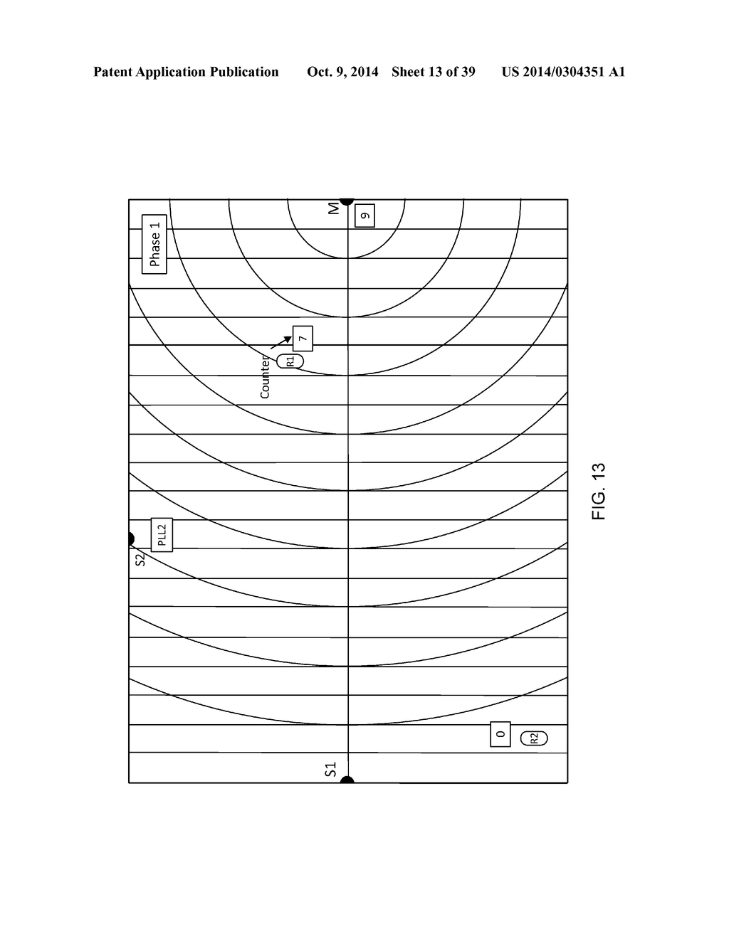 System and Method of Implementing Asynchronously-Clocked Fixed-Location     Devices for a Distance Determination by a Roaming Client Device - diagram, schematic, and image 14