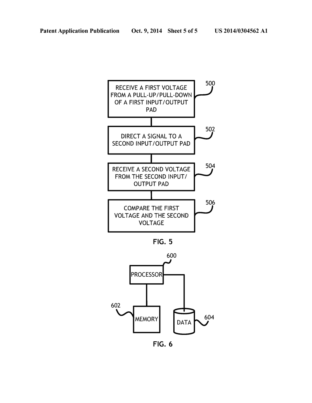 Method for Testing Paths to Pull-Up and Pull-Down of Input/Output Pads - diagram, schematic, and image 06