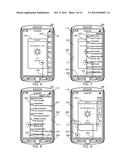 ELECTRONIC DEVICE AND METHOD OF DISPLAYING INFORMATION IN RESPONSE TO A     GESTURE diagram and image