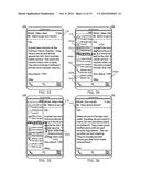 ELECTRONIC DEVICE AND METHOD OF DISPLAYING INFORMATION IN RESPONSE TO A     GESTURE diagram and image